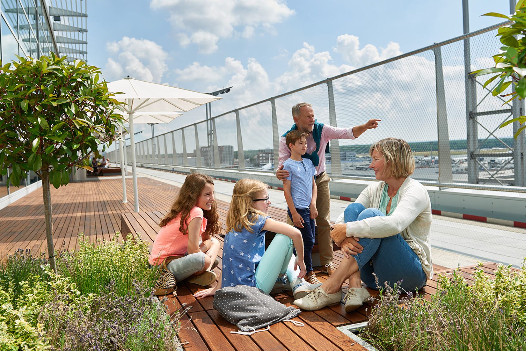 Besucherplattform Flughafen Frankfurt