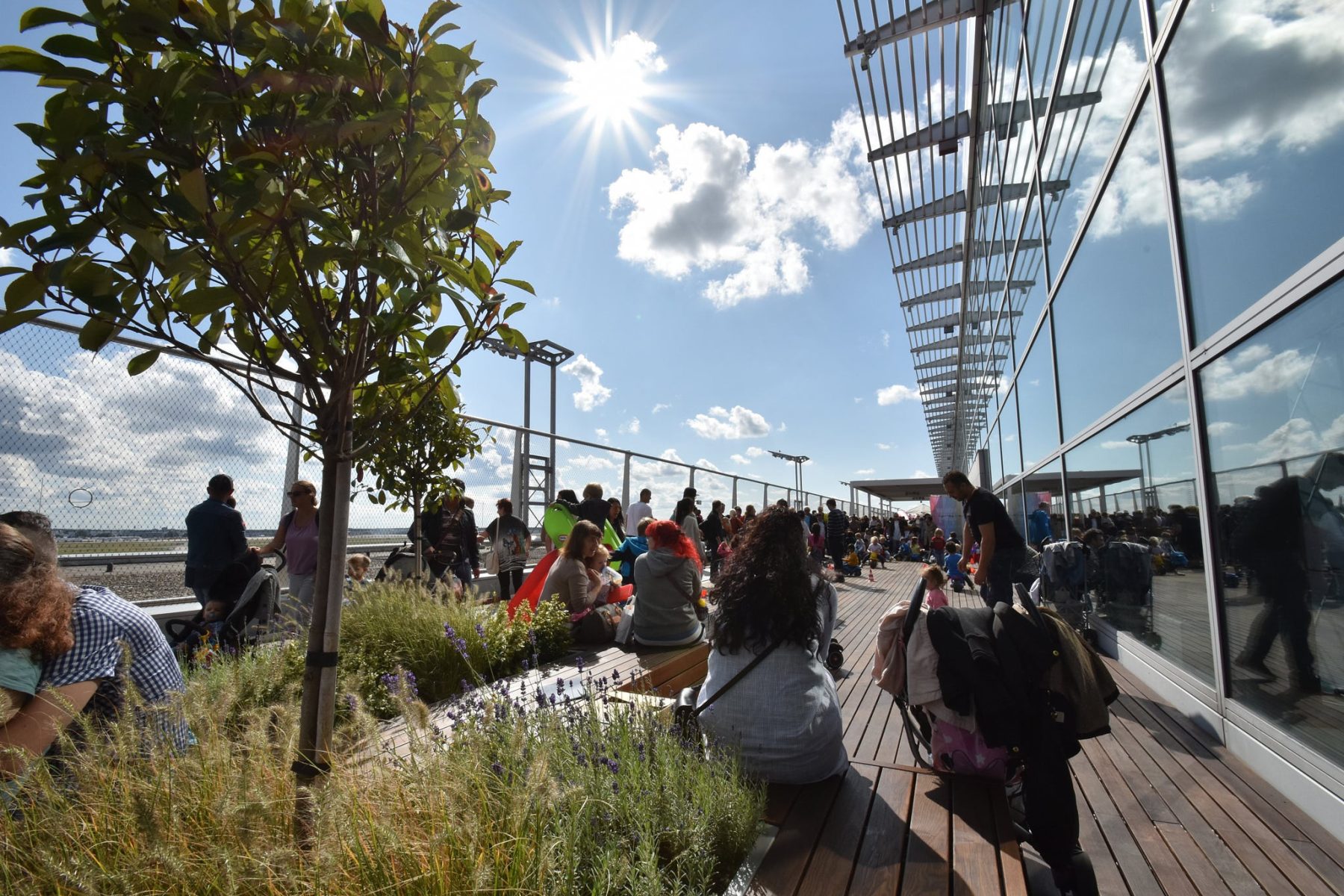 Besucherplattform Flughafen Frankfurt