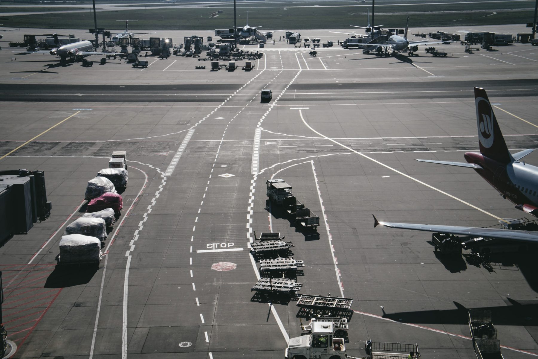 Besucherplattform Flughafen Frankfurt